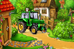 Farm Tractor Hidden Objects