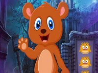 Cartoon Brown Bear Escape